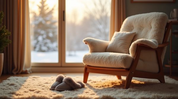 Les chaussons fourrés femme pour un hiver douillet