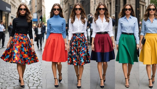 Jupes colorées pour femmes : la tendance à adopter cette saison